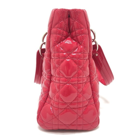 Christian Dior Dior M0955PVR Cannage Soft Enamel Lady Bag Chain Shoulder Tote... - Picture 3 of 15